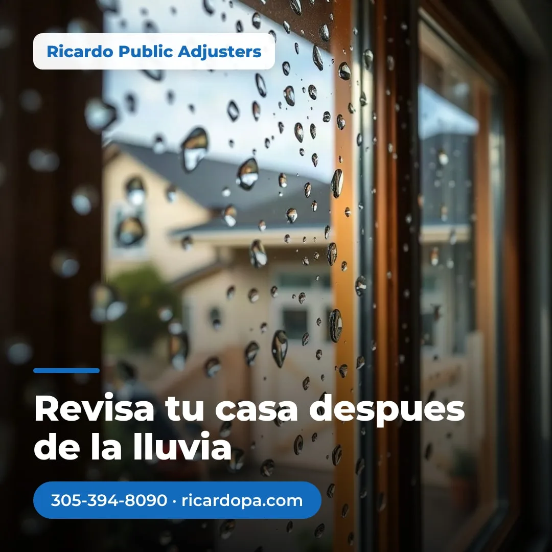 Check your home after the rains in Florida