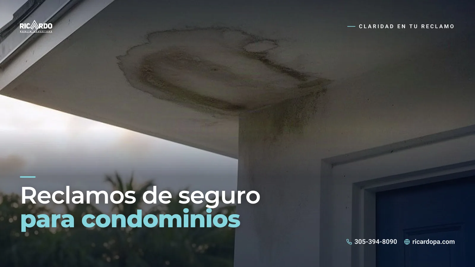 Ajustador de reclamos para condos en Miami